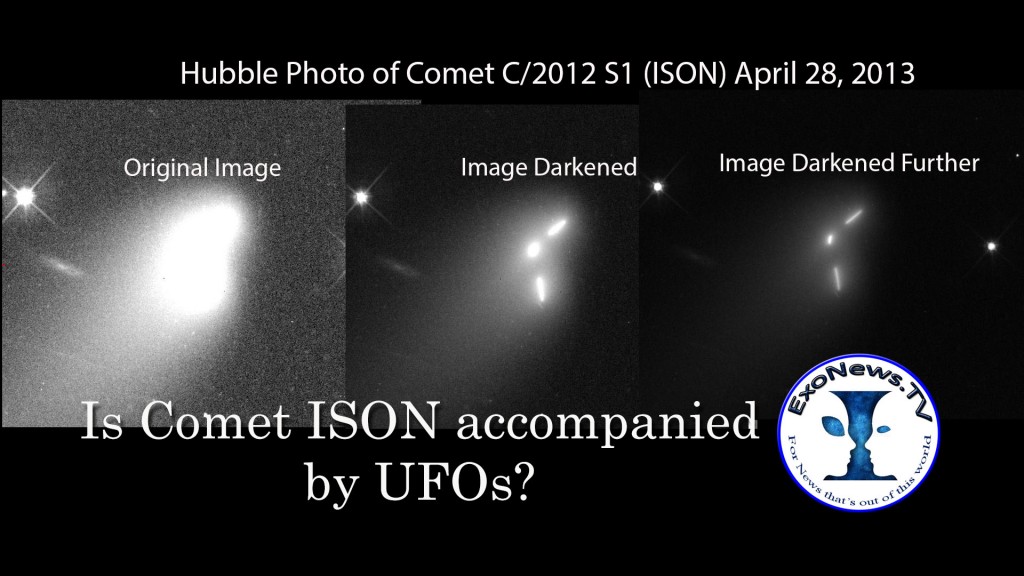 Comet ISON and UFOs