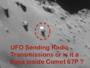 Comet 67 P UFO