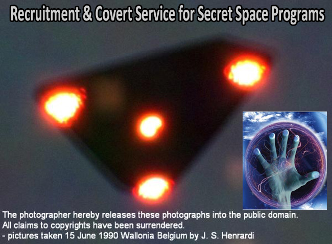 black triangle UFO