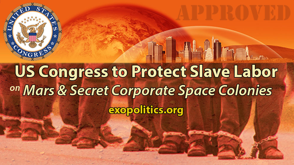 US Congress to protect slave labor