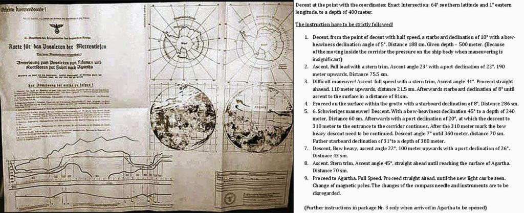 Directions to Antarctic bases - Source