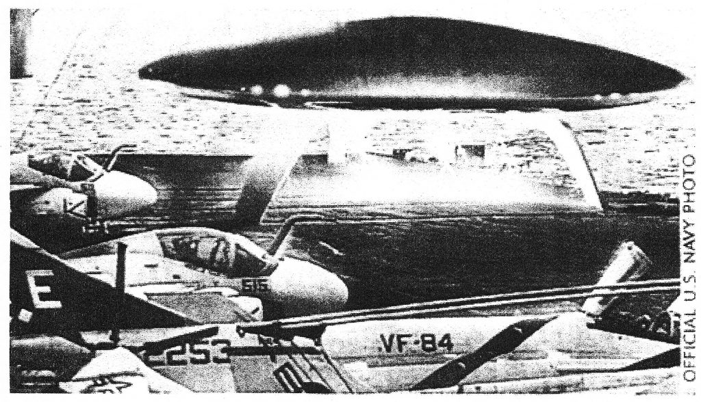 Saucer Lands on Aircraft Carrier-2