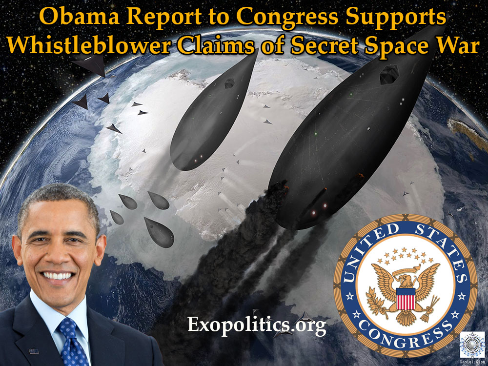 Obama Report to Congress and space war