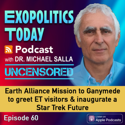 Earth Alliance Mission to Ganymede to greet ET visitors & inaugurate a Star Trek Future