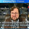 First Whistleblower Revelations of Reverse Engineered ET Spacecraft date to 1977