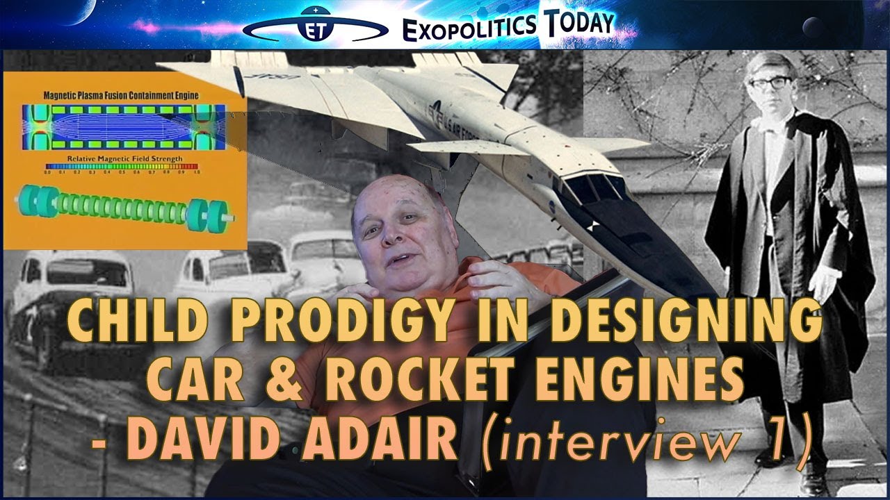 Child Prodigy in Designing Car and Rocket Engines – David Adair
