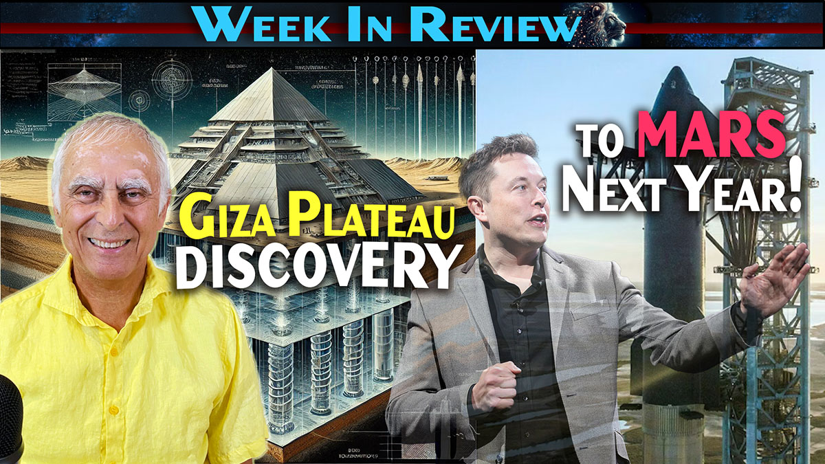 Giza Plateau Discovery – To Mars Next Year