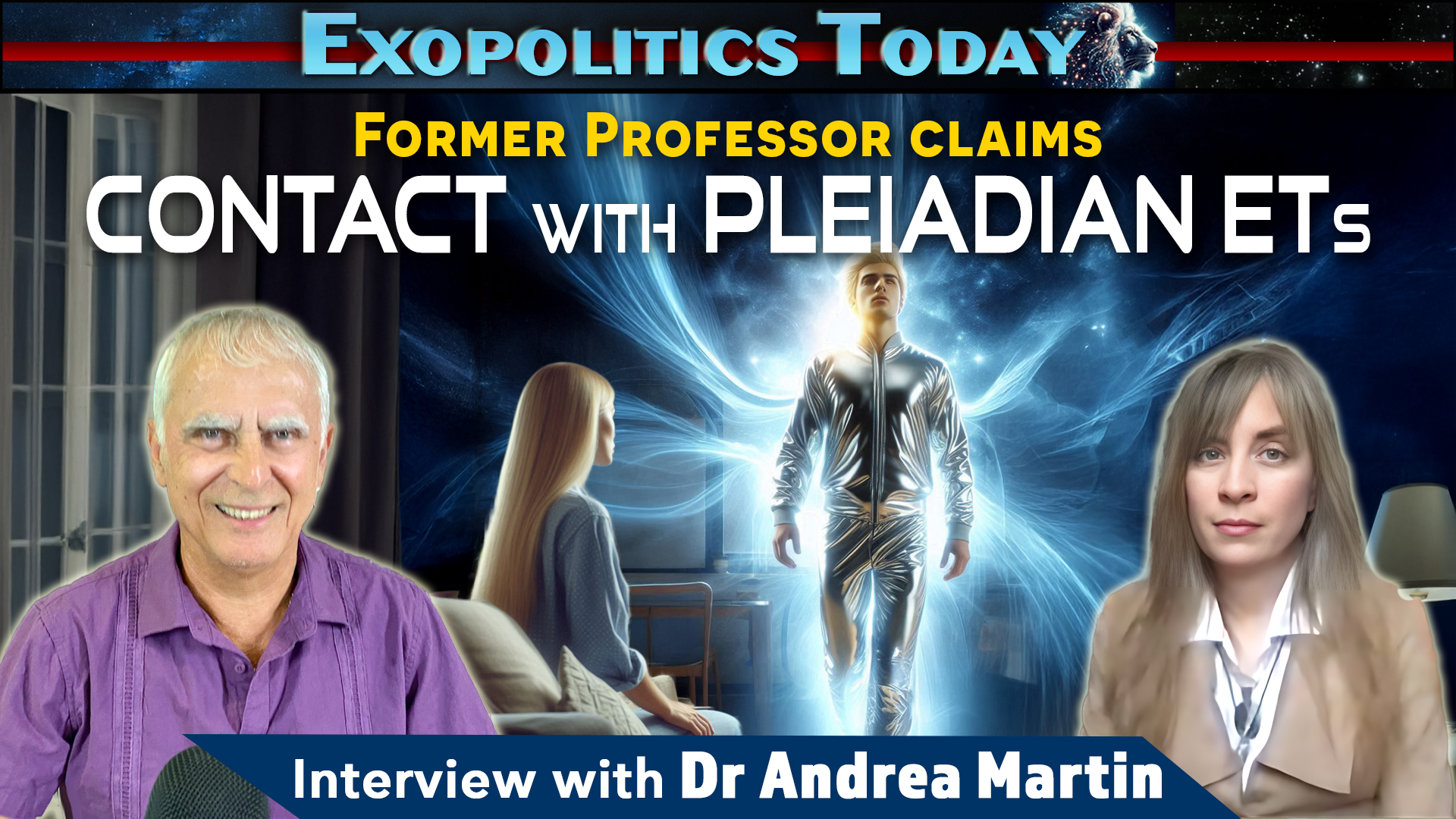 Former University Professor claims Contact with Pleiadian ETs – Interview with Andrea Martin