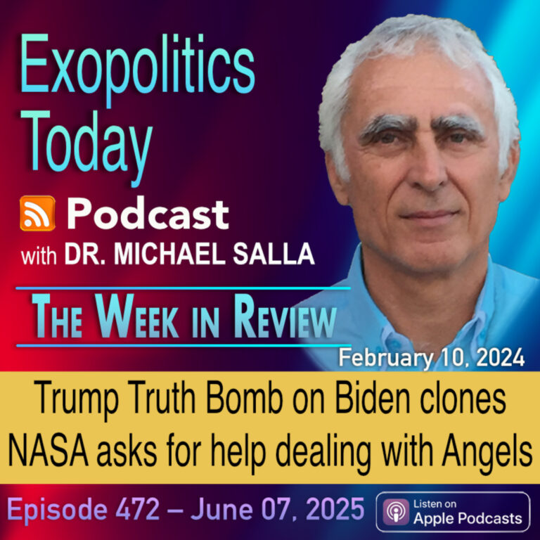 Trump Truth Bomb on Biden clones and NASA asks for help in dealing with Angels