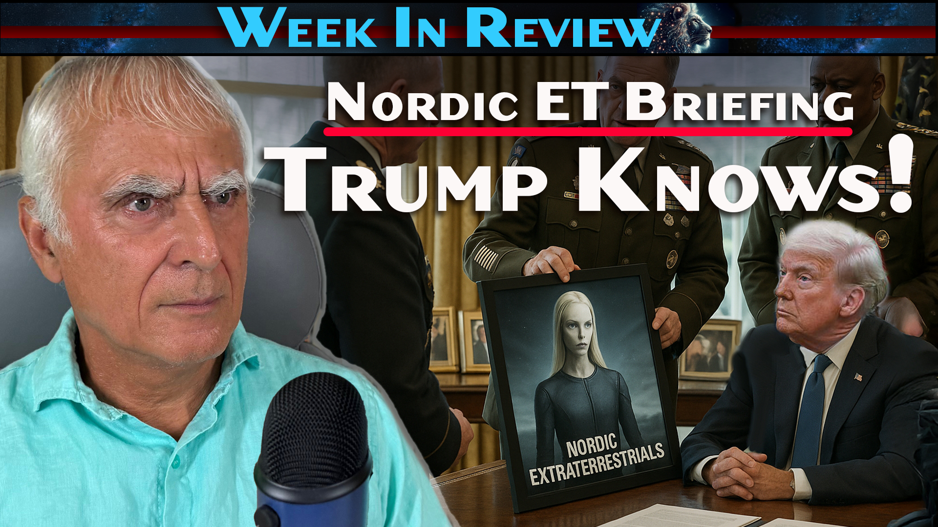 Trump briefed on Nordic ETs – Gog & Magog War & Space Arks Activations