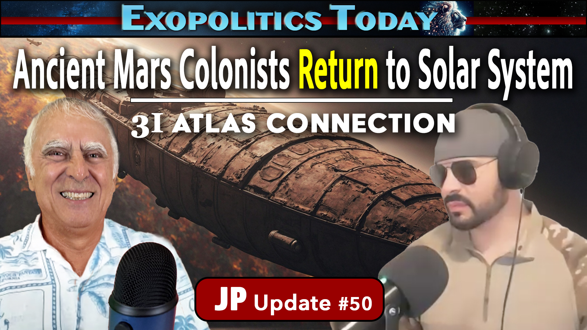 Los colonos de Marte regresan al Sistema Solar y 3I Atlas – Actualización 50 de JP