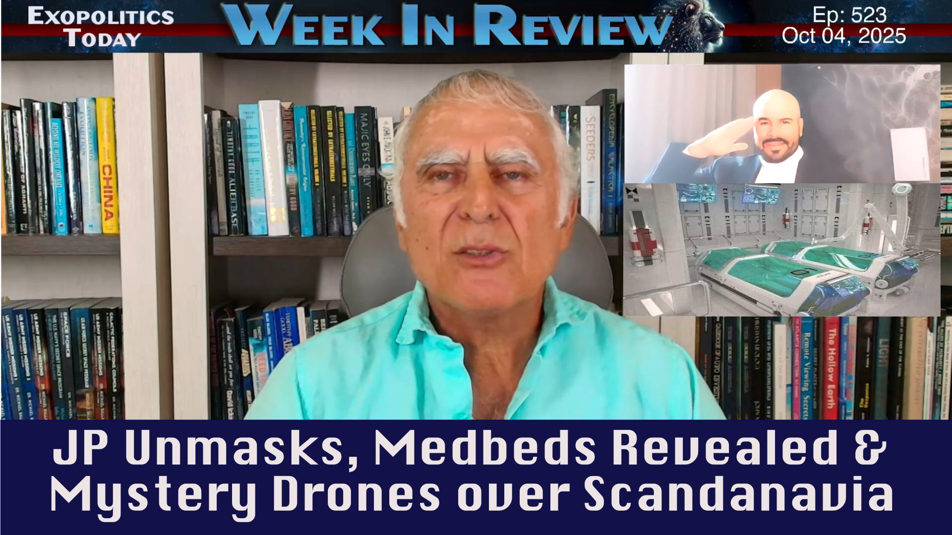 JP Unmasks, Medbeds Revealed & Mystery Drones over Scandanavia