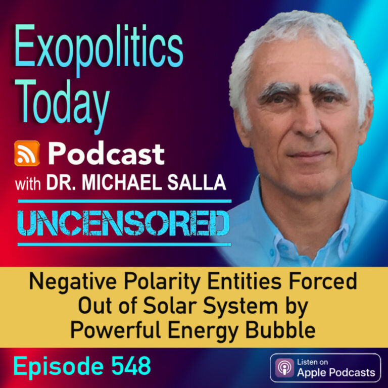 Negative Polarity Entities Forced out of Solar System by Powerful Energy Bubble