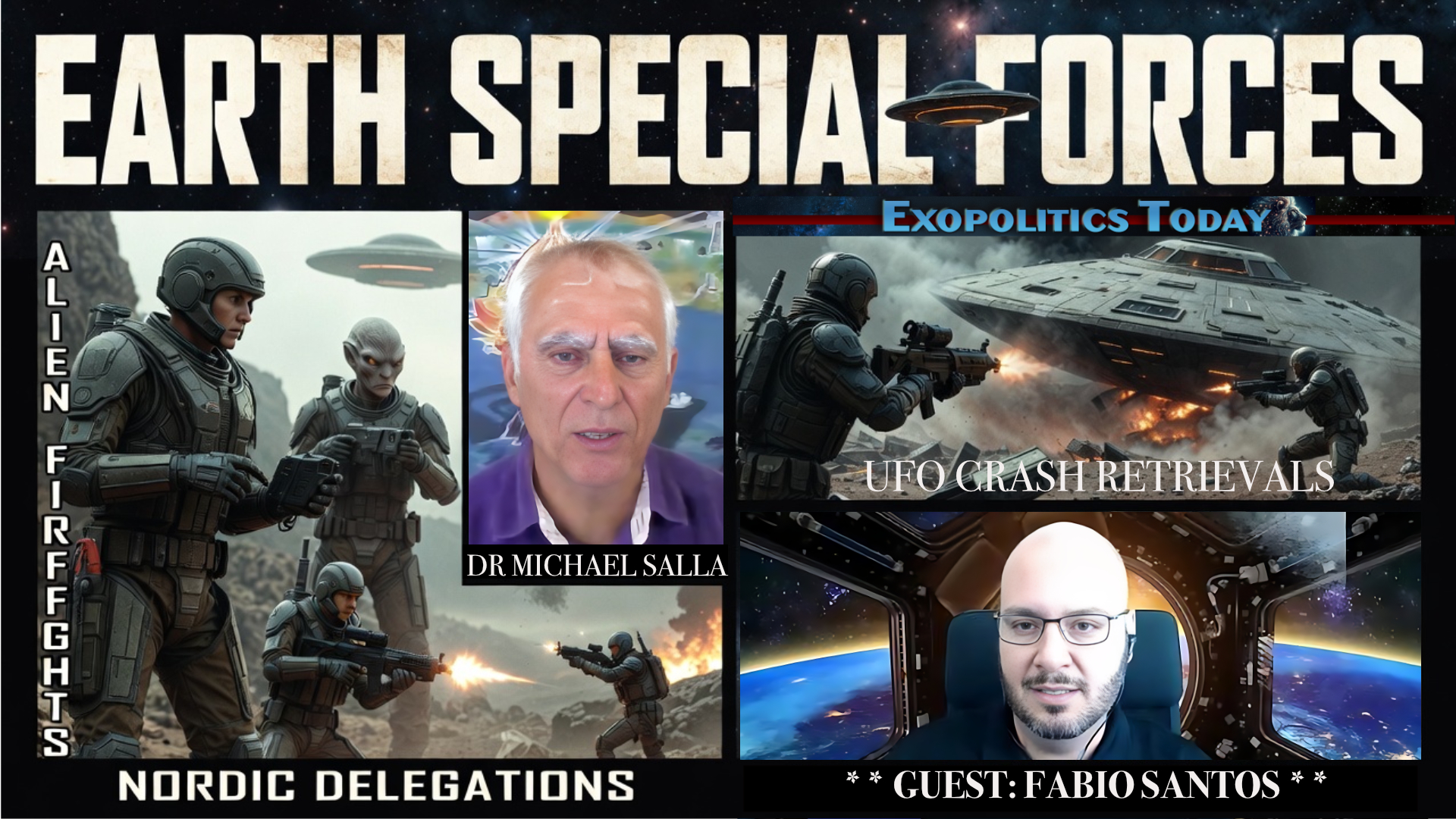 Earth Special Forces – Nordic Delegations, UFO Crash Retrievals & Alien Firefights