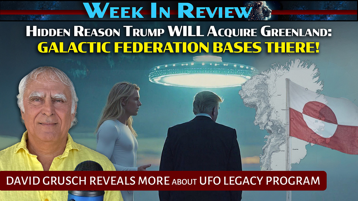 HIdden Reasons Trump Will Aquire Greenland, David Grusch reveals more…