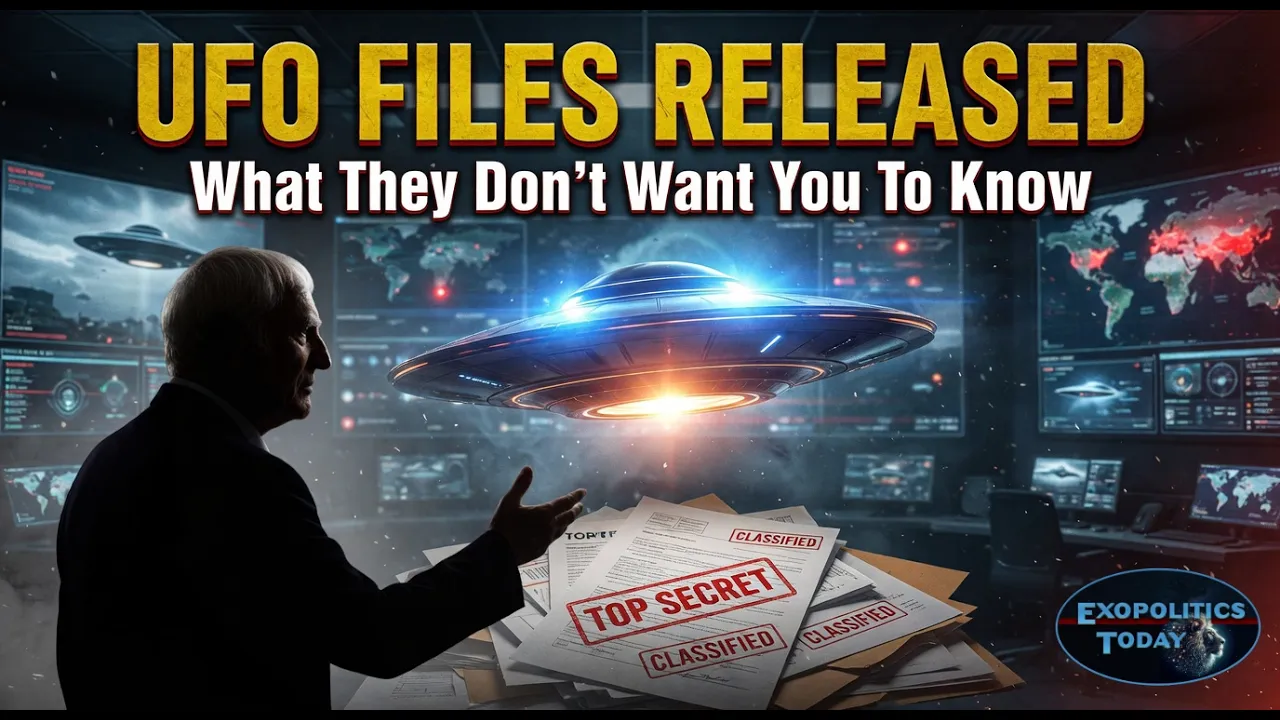 Exopolitics Live Briefing Today – Analysis of UFO Files Release
