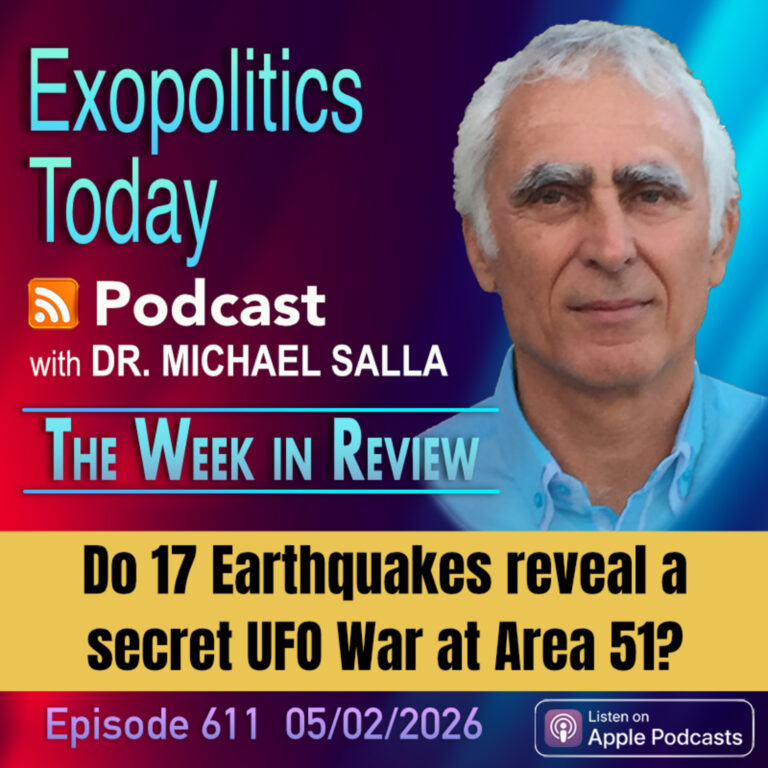 Do 17 Earthquakes reveal a secret UFO War at Area 51?