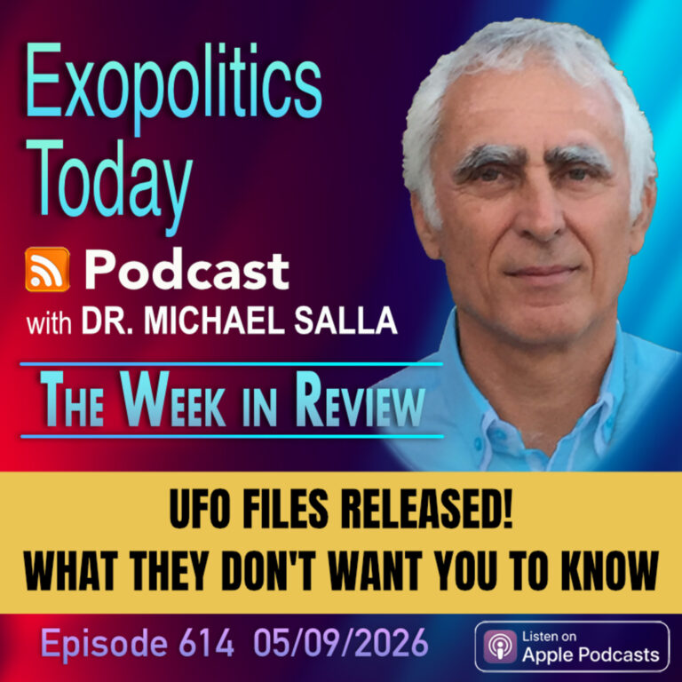 Special Announcement for Exopolitics Live Briefing and Week in Review