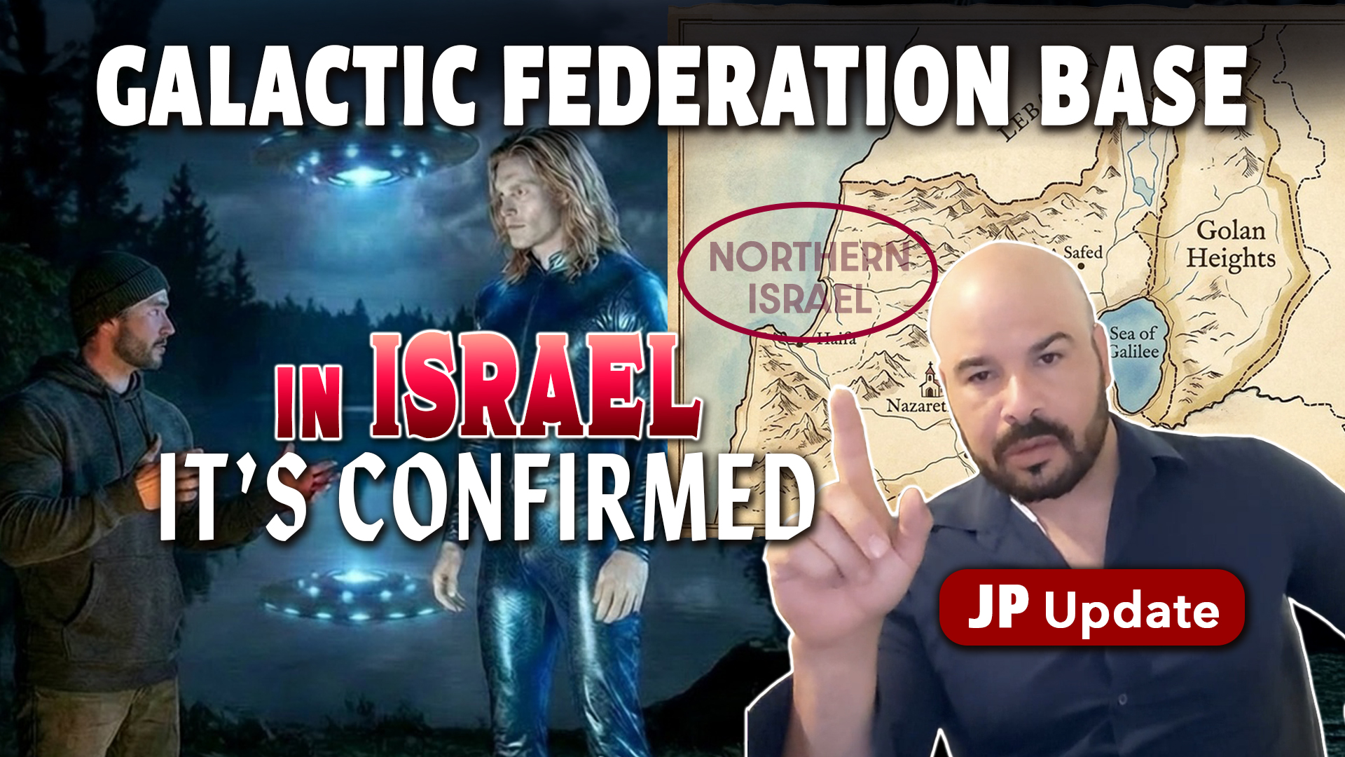 The Day After Filming a UFO, JP Met a Nordic ET Face-to-Face