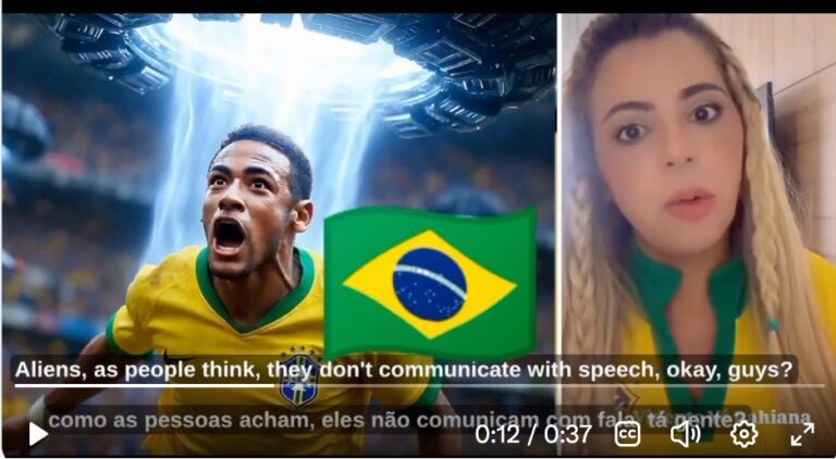 Alerta de emergencia por invasión alienígena en Brasil y secuestro por ovnis previsto durante el Mundial