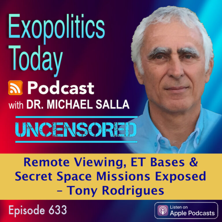 Remote Viewing, ET Bases & Secret Space Missions Exposed – Tony Rodrigues