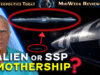 Starship trailed by large UFO in Earth Orbit – Alien Mothership or SSP craft?