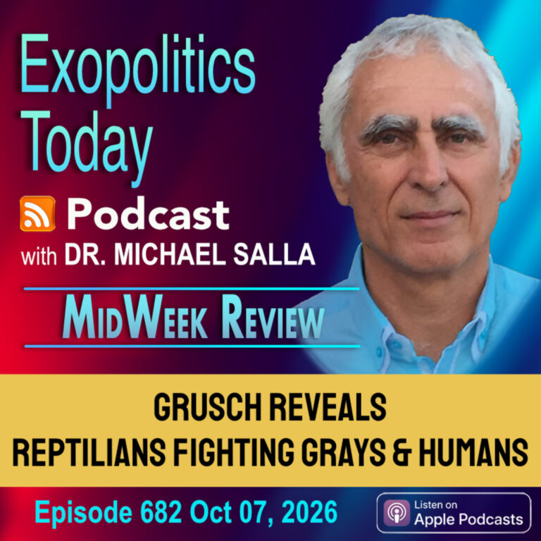 Grusch Reveals Reptilians fighting Grays and Humans
